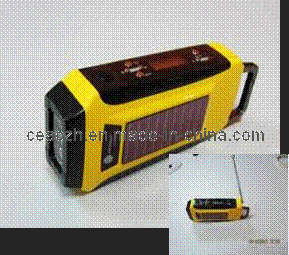 Solar Dynamo Radio/Solar Hand Crank Radio with Charger